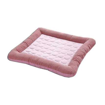 Pet Cooling Pad Bed For Dogs Cats Puppy Kitten Cool Mat Pet Blanket Ice Silk Material Soft For Summer Sleeping Blue Breathable Fendax 0