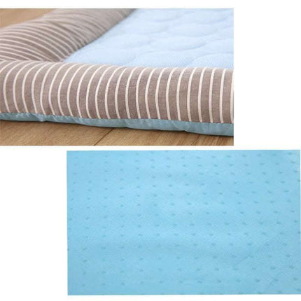 Pet Cooling Pad Bed For Dogs Cats Puppy Kitten Cool Mat Pet Blanket Ice Silk Material Soft For Summer Sleeping Blue Breathable Fendax 0