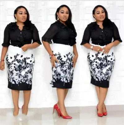 African Women's Dress Pretty Lady Elegant Dresses Fendax 0