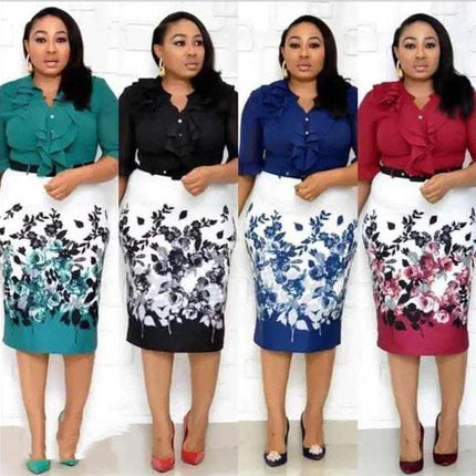 African Women's Dress Pretty Lady Elegant Dresses Fendax 0