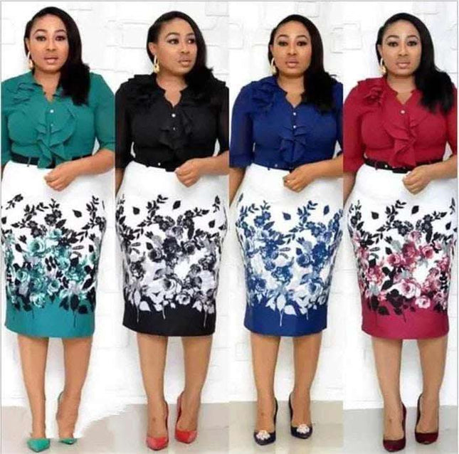 African Women's Dress Pretty Lady Elegant Dresses Fendax 0