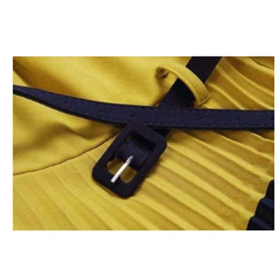 New Africa Dresses 2XL Color Stitching With Belt Fendax 0