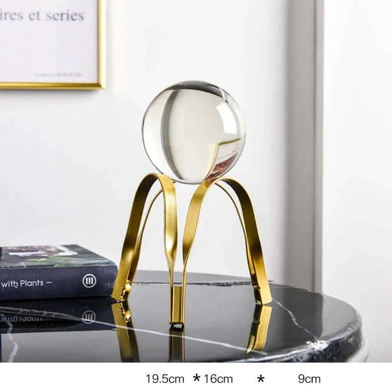 Modern Nordic Light Luxury Style Crystal Ball Creative Home Decoration Fendax 0