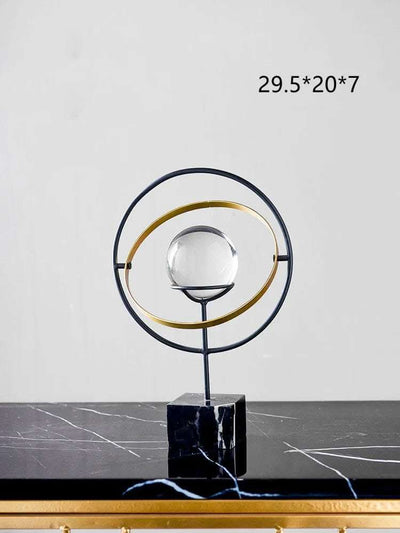 Modern Nordic Light Luxury Style Crystal Ball Creative Home Decoration Fendax 0