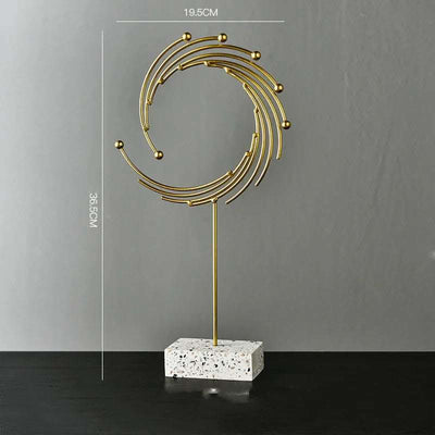 Modern Nordic Light Luxury Style Crystal Ball Creative Home Decoration Fendax 0