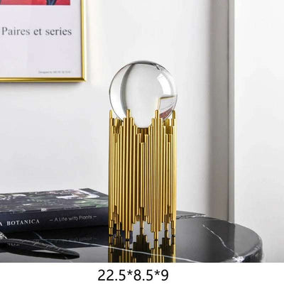 Modern Nordic Light Luxury Style Crystal Ball Creative Home Decoration Fendax 0