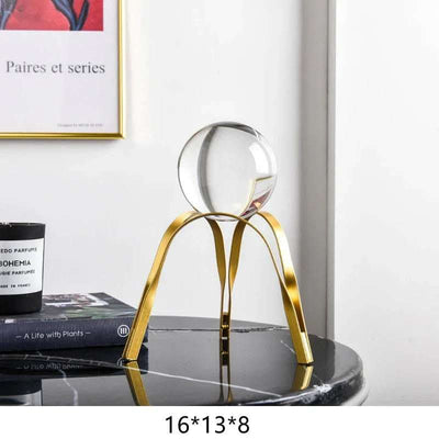Modern Nordic Light Luxury Style Crystal Ball Creative Home Decoration Fendax 0