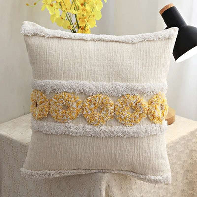 Homestay Style Luxury Tufted Pillow Sofa Cushion Fendax 0