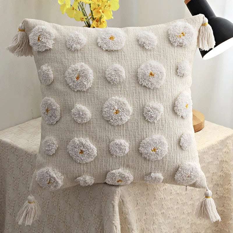 Homestay Style Luxury Tufted Pillow Sofa Cushion Fendax 0