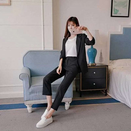 Ladies Professional Suits, Women's Formal Two-Piece Suits Fendax 0
