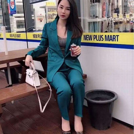 Ladies Professional Suits, Women's Formal Two-Piece Suits Fendax 0