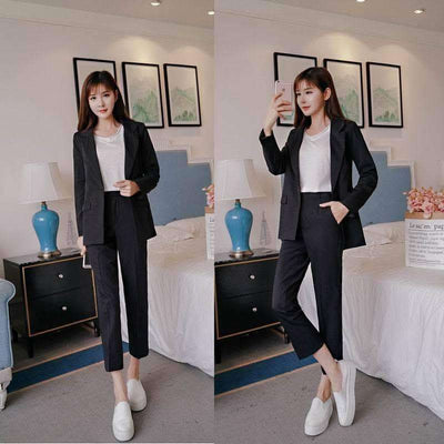 Ladies Professional Suits, Women's Formal Two-Piece Suits Fendax 0