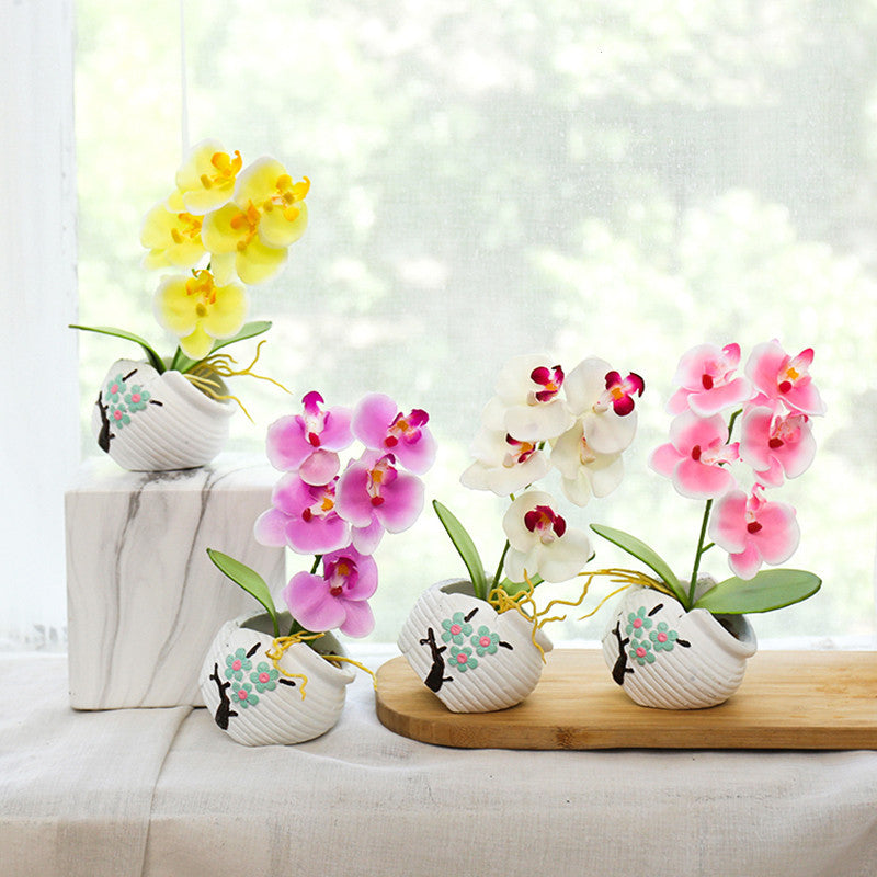 Office Desk Artificial Flowers