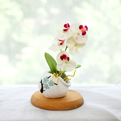 Office Desk Artificial Flowers