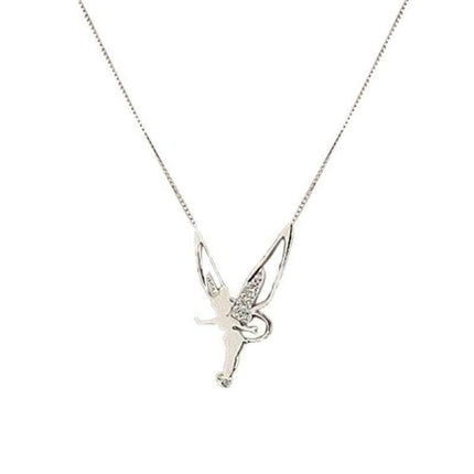 Diamond Angel Wings Necklace Charm Fashion Jewelry Fendax 0