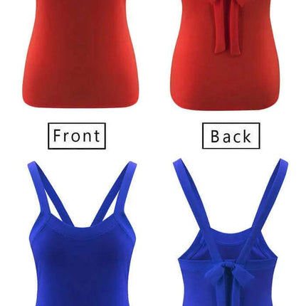 Sexy Halter Strap Slim Bow Small Vest Top Fendax 0