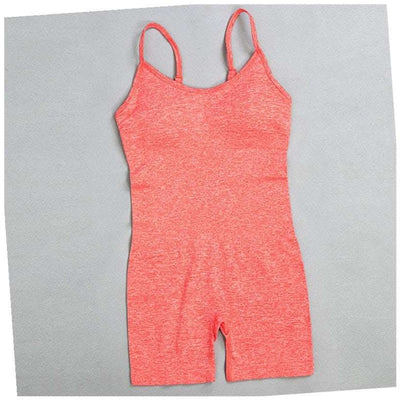 One-piece Seamless Yoga wear Ladies Fitness Wear Sportswear Sports Bra Jumpsuit Sports Shorts Suit Fendax 0