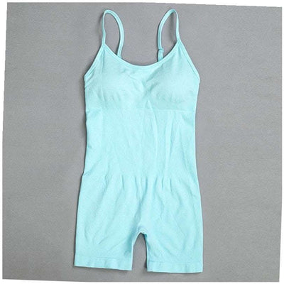 One-piece Seamless Yoga wear Ladies Fitness Wear Sportswear Sports Bra Jumpsuit Sports Shorts Suit Fendax 0