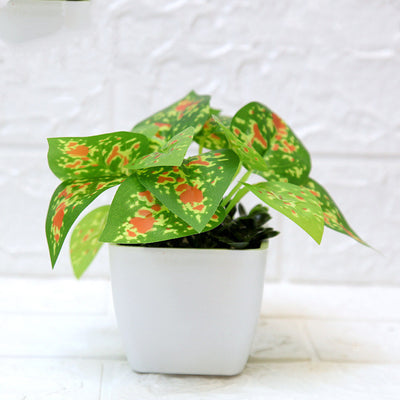 Potted Table Set Mini Fake Plant