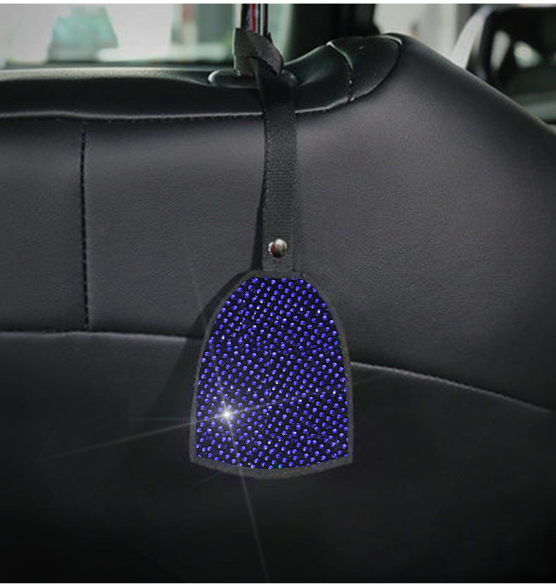 Car Gear Cover Blue Diamond