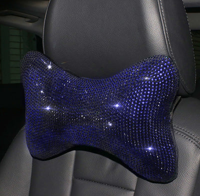 Car Gear Cover Blue Diamond