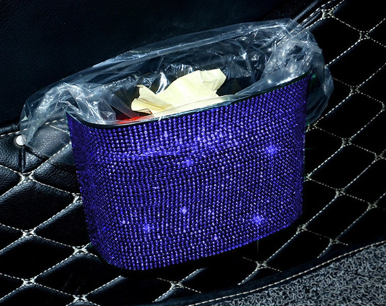 Car Gear Cover Blue Diamond