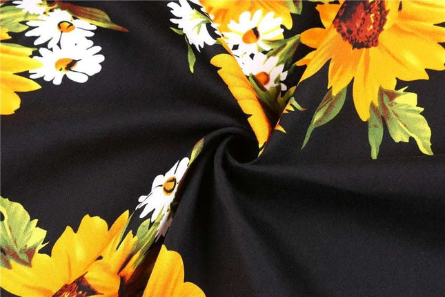 Floral Skirt, Foreign Trade Women's Clothing, Pleated Skirt Fendax 0