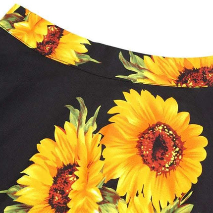 Floral Skirt, Foreign Trade Women's Clothing, Pleated Skirt Fendax 0