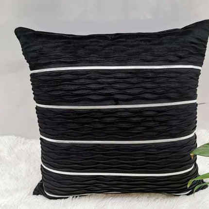 Simple Luxury Striped Velvet Pillow Cover Pillow Cushion Cover Pillow Case Covers for Sofa Flannel Velvet Sofa Cushion Cover Fendax 0
