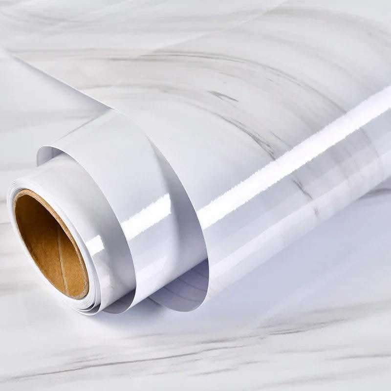Wallpaper Vinyl-Film Room-Decor Furniture Renovation Self-Adhesive Marble Bathroom Kitchen Fendax 0