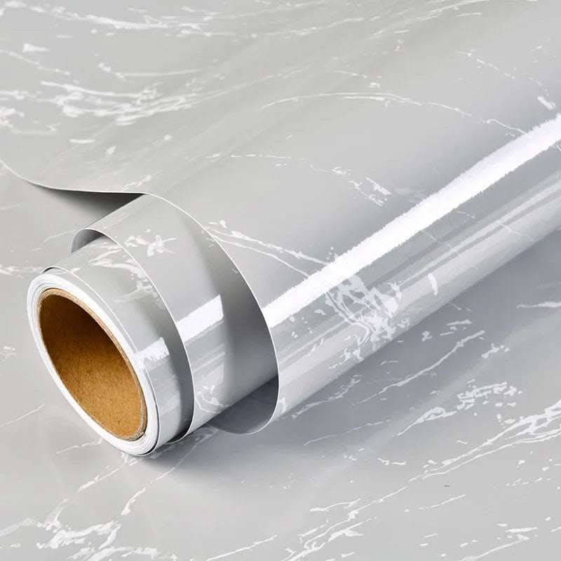 Wallpaper Vinyl-Film Room-Decor Furniture Renovation Self-Adhesive Marble Bathroom Kitchen Fendax 0