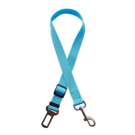 Adjustable Pet Cat Dog Car Seat Belt Pet Seat Vehicle Dog Harness Lead Clip Safety Lever Traction Dog Collars Dogs Accessoires Pets Products Fendax 0