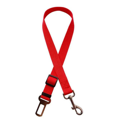 Adjustable Pet Cat Dog Car Seat Belt Pet Seat Vehicle Dog Harness Lead Clip Safety Lever Traction Dog Collars Dogs Accessoires Pets Products Fendax 0