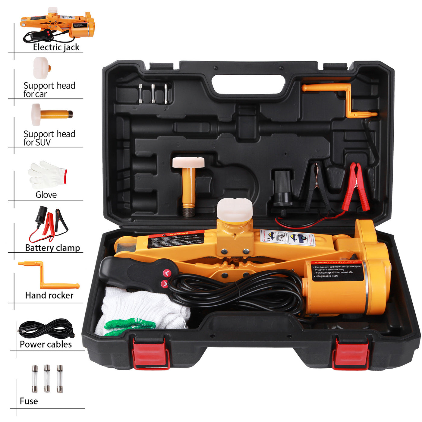 12V Car Jack Lift Multifunctional Auto Electric