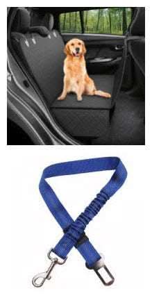 Dog Car Seat Cover View Mesh Pet Carrier Hammock Safety Protector Car Rear Back Seat Mat With Zipper And Pocket For Travel Fendax 0