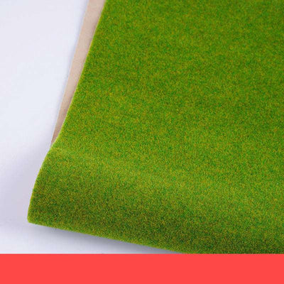DIY Sand Table Construction Manual Model Grass Paper Outdoor Materials Fake Lawn Nylon Green Grass Paper Simulation Plants