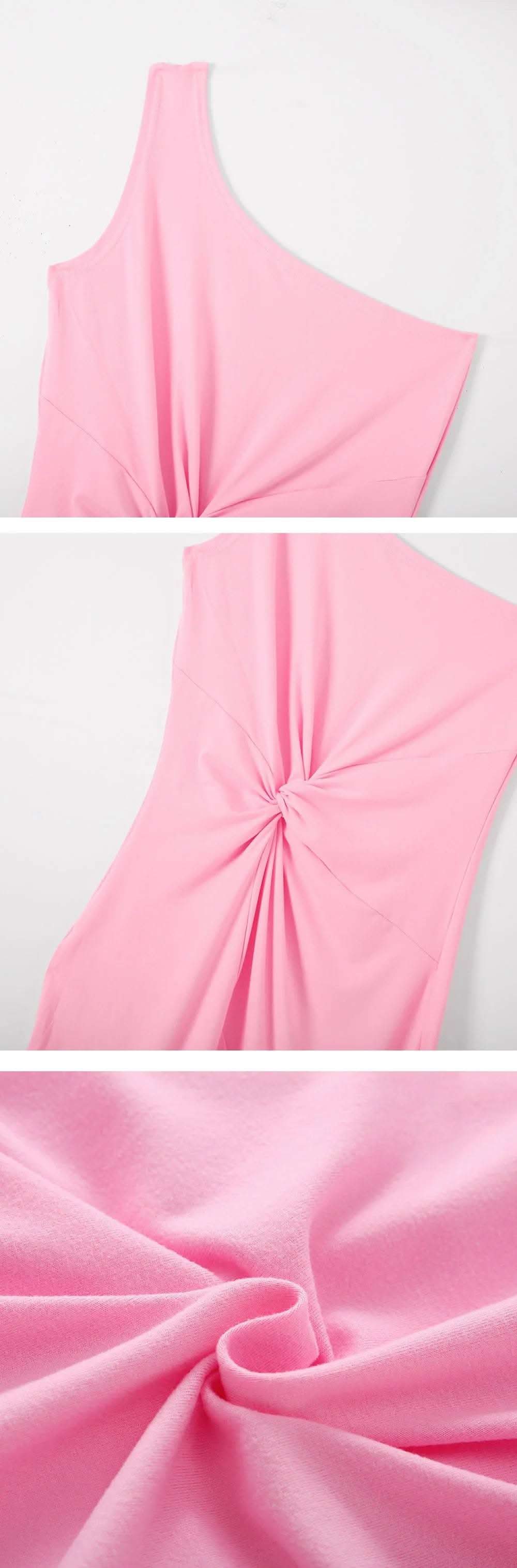 Sexy One-Shoulder Tube top Dress Fendax 0