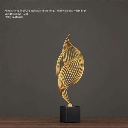 Office Nordic Golden Light Luxury Decorative Ornaments