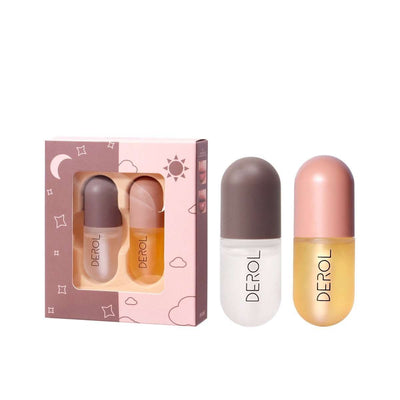 Day Night Instant Volume Lip Plumper Oil Clear Lasting Nourishing Repairing Reduce Lip Fine Line Care Lip Beauty Cosmetic Fendax 0