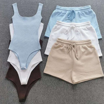 Sports Vest Thong Tights Suits Women'S Jumpsuits Jumpsuits Tights Suits Fendax 0