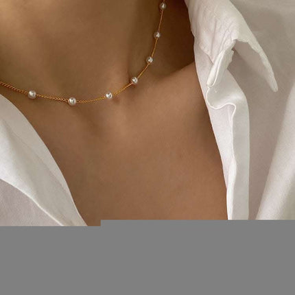 All-match Temperament Stacking Accessories Clavicle Chain Fendax 0