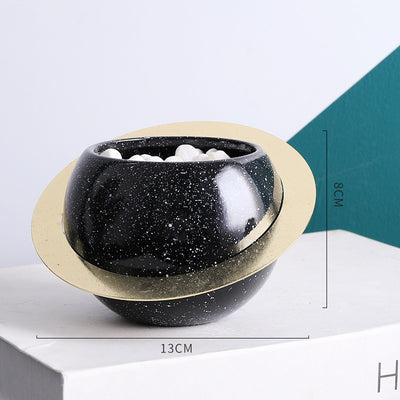 Wrought Iron Simulation Plant Fake Flower Pot