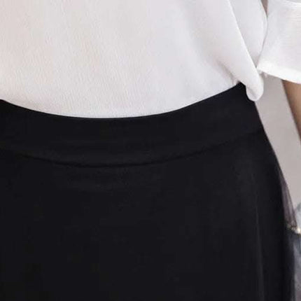 Irregular Skirt Dovetail Skirt Mid-length Package Hip Skirt Fendax 0
