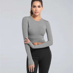 Grey / Long sleeve / S