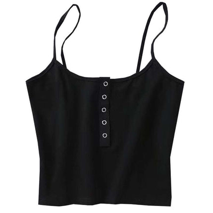 Sexy Black Tube Top Top Vest Fendax 0
