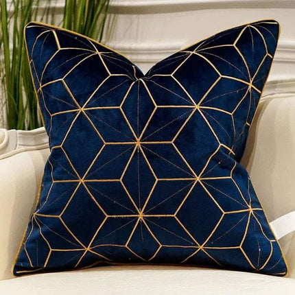 Embroidered Throw Pillow for Modern Light Luxury Sofa Fendax 0