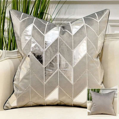 Embroidered Throw Pillow for Modern Light Luxury Sofa Fendax 0