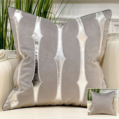 Embroidered Throw Pillow for Modern Light Luxury Sofa Fendax 0