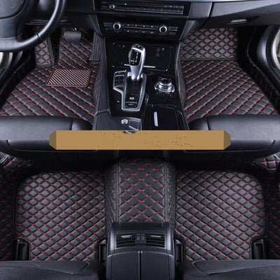 Wear-Resistant Leather Car Mat