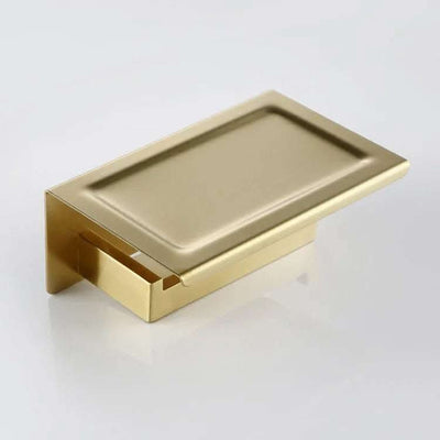 Stainless Steel Towel Rack Set Bathroom Bathroom Hardware Rack Wall Hanging Bathroom Golden Towel Rack Fendax 0